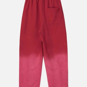 vibrant gradient drawstring pants 7341