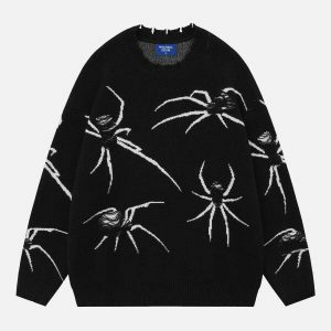 vibrant spider elements sweater 5493