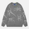 vibrant spider elements sweater 7463