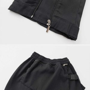 waterproof patchwork pants dynamic & youthful streetwear 7259