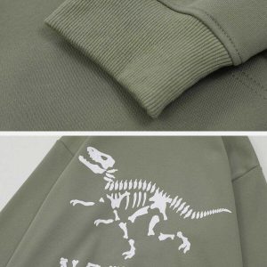 youthful dinosaur skeleton hoodie   streetwear icon 6863