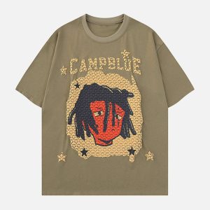 youthful dreadlocks star tee dynamic urban design 6884