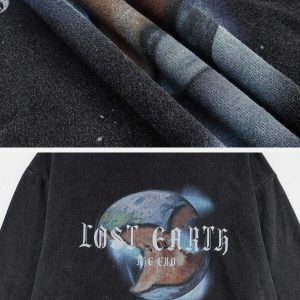 youthful earth apple print hoodie   streetwear icon 1690