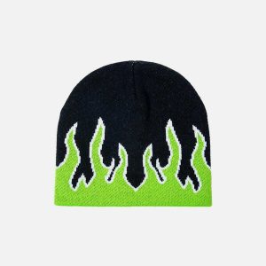 youthful flame elements beanie   urban chic warmth 1161