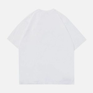 youthful gradient foam letter tee   streetwear icon 7738