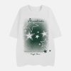 youthful gradient star tee dynamic print & style 2839