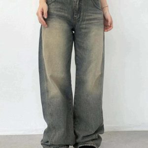 youthful gradient wash jeans high rise & trendsetting 6588