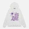 youthful heart spider web hoodie   trendy urban appeal 1740