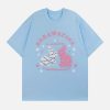 youthful rabbit monogram tee   custom print streetwear 5110