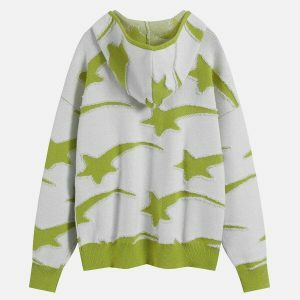 youthful shooting star hoodie eclectic streetwear charm 1907