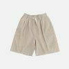 youthful solid pocket shorts   chic drawstring design 8084