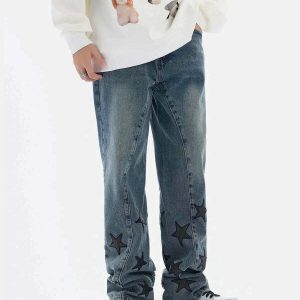 youthful star jeans with foot mouth design trendsetter 7577