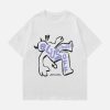 youthful wrestling demon tee dynamic print & style 4719