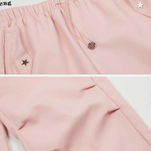 youthful wrinkle star pocket pants   trending urban fit 2451