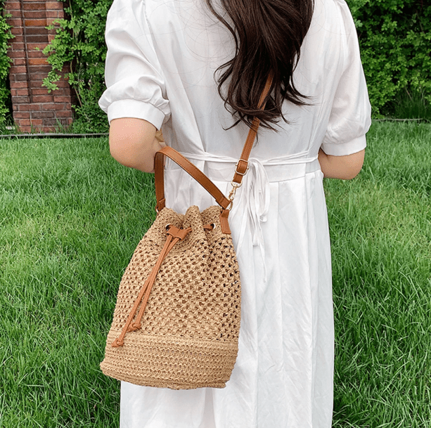 Cottagecore Aesthetic Shoulder Bag - Vintage-Inspired Floral Design