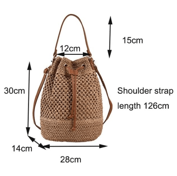 Cottagecore Aesthetic Shoulder Bag - Vintage-Inspired Floral Design