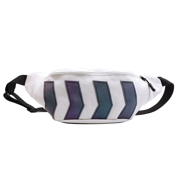 Reflective Y2K Fanny Pack: Trendy Accessory for Summer Outfits & Grunge Aesthetic