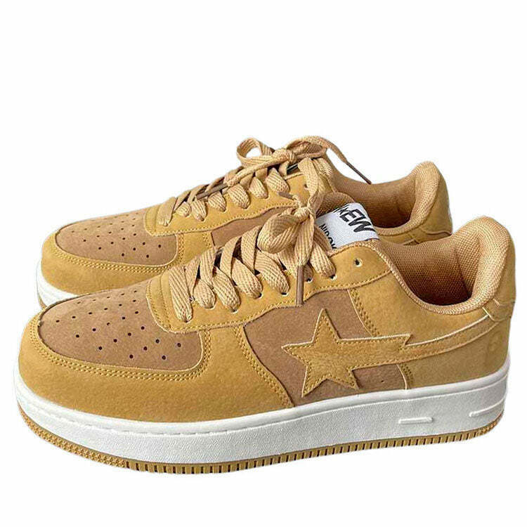 Shooting Star Sneakers: Y2K Fashion Inspired 2000s Style Footwear