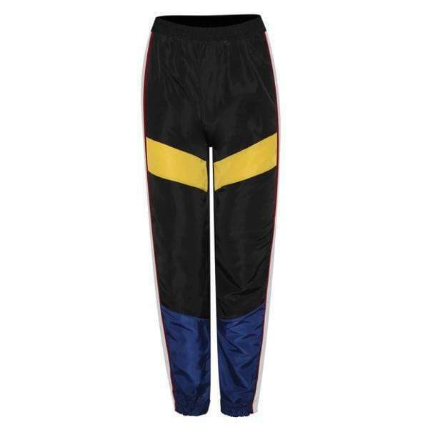Trendy Y2K High Waist Patchwork Pants for Aesthetic Coquette Style