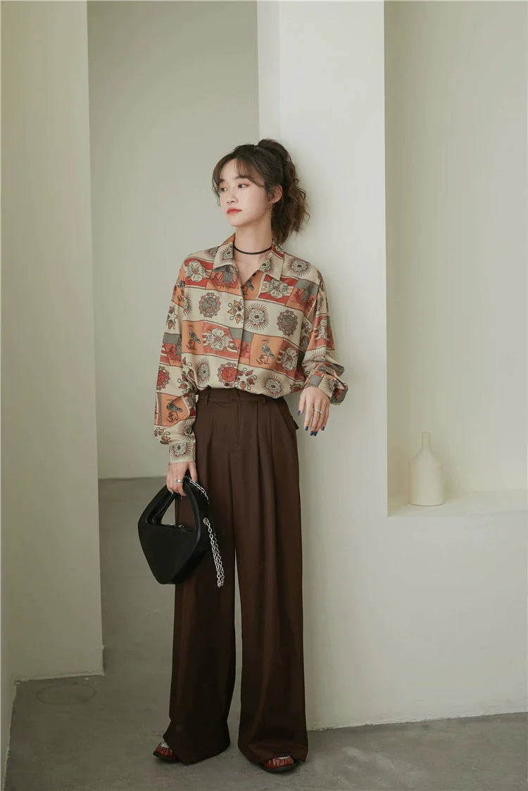 Vintage Grandmacore Aesthetic Shirt - Y2K Inspired Retro Fashion for Unique Outfits