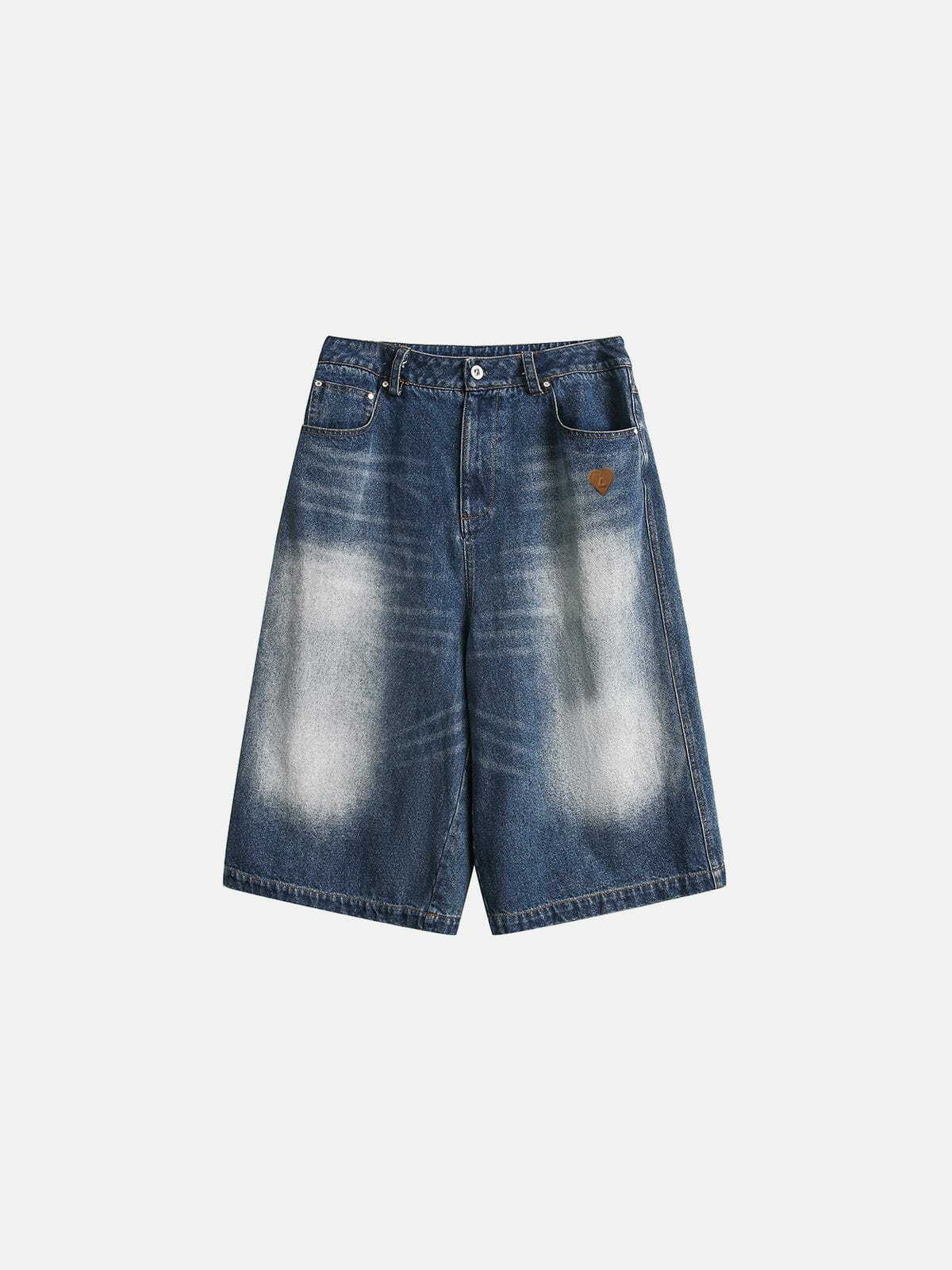 Vintage Washed Longline Jorts: Y2K Summer Essential for Retro Style and Grunge Outfits