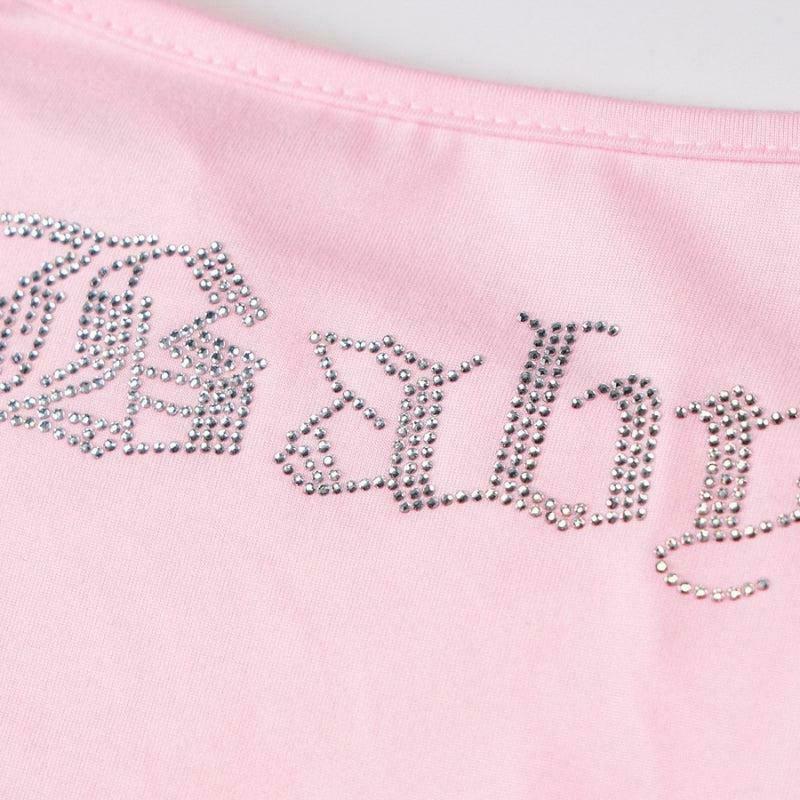 Y2K Barbie Baby Bodycon Mini Dress - Trendy Summer Outfit for a Chic Aesthetic Look