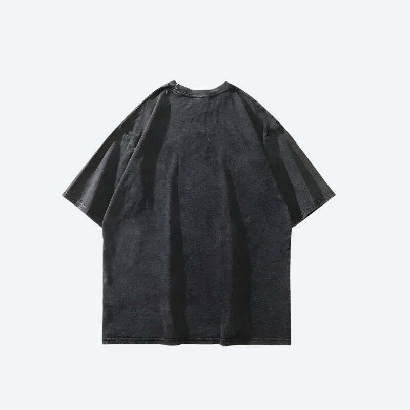 Y2K Grunge Doberman Tee: Vintage-Inspired Graphic Tee for Trendy Summer Outfits