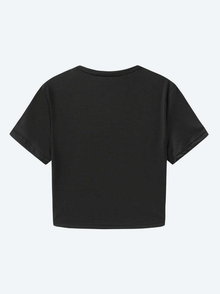 Y2K Twinkle Star Graphic Tee - Trendy Summer Outfit for a Retro Vibe