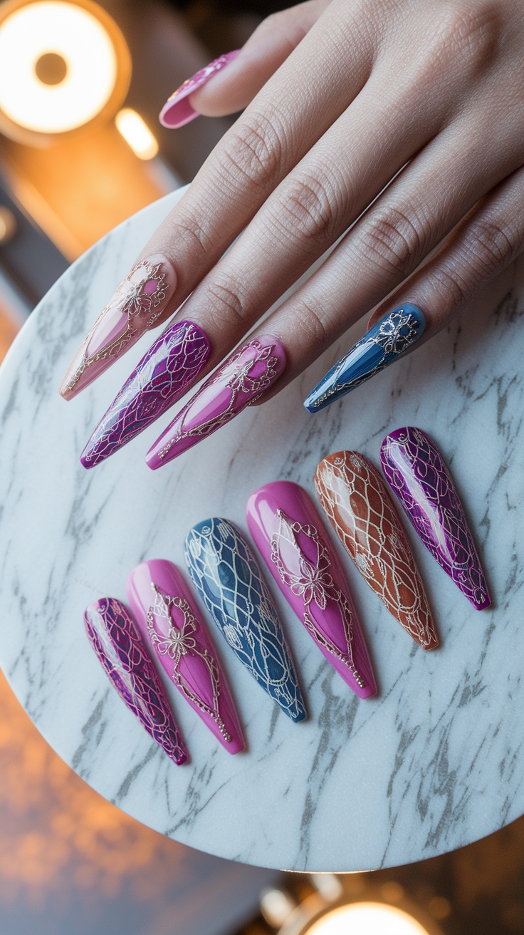 3d nail designs unique outfit idea