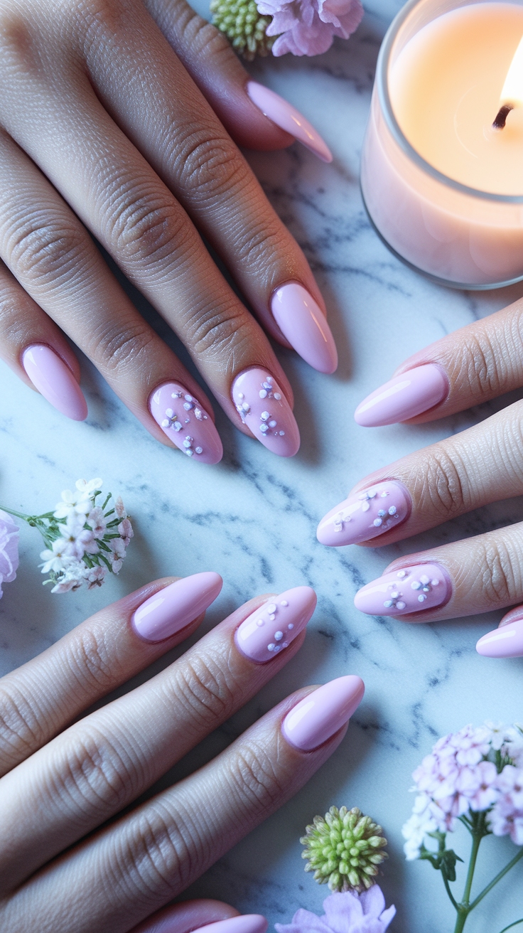 cute gel nail designs outfit idea
