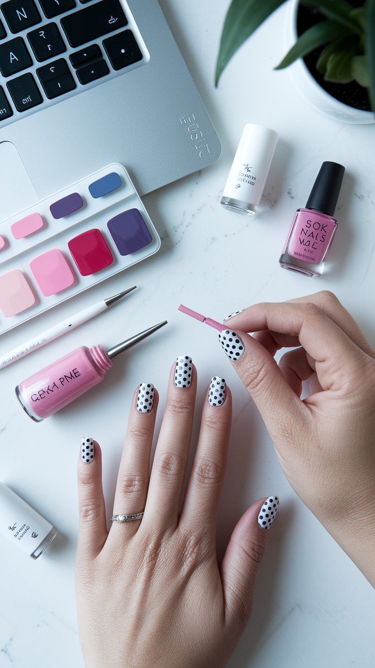 Easy Nail Art for Beginners with Short Nails _EW3Z
