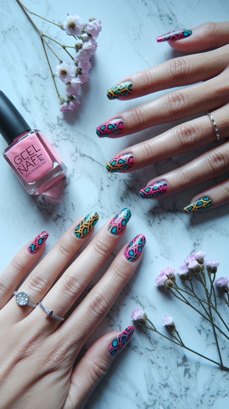 gel nail art designs unique outfit idea