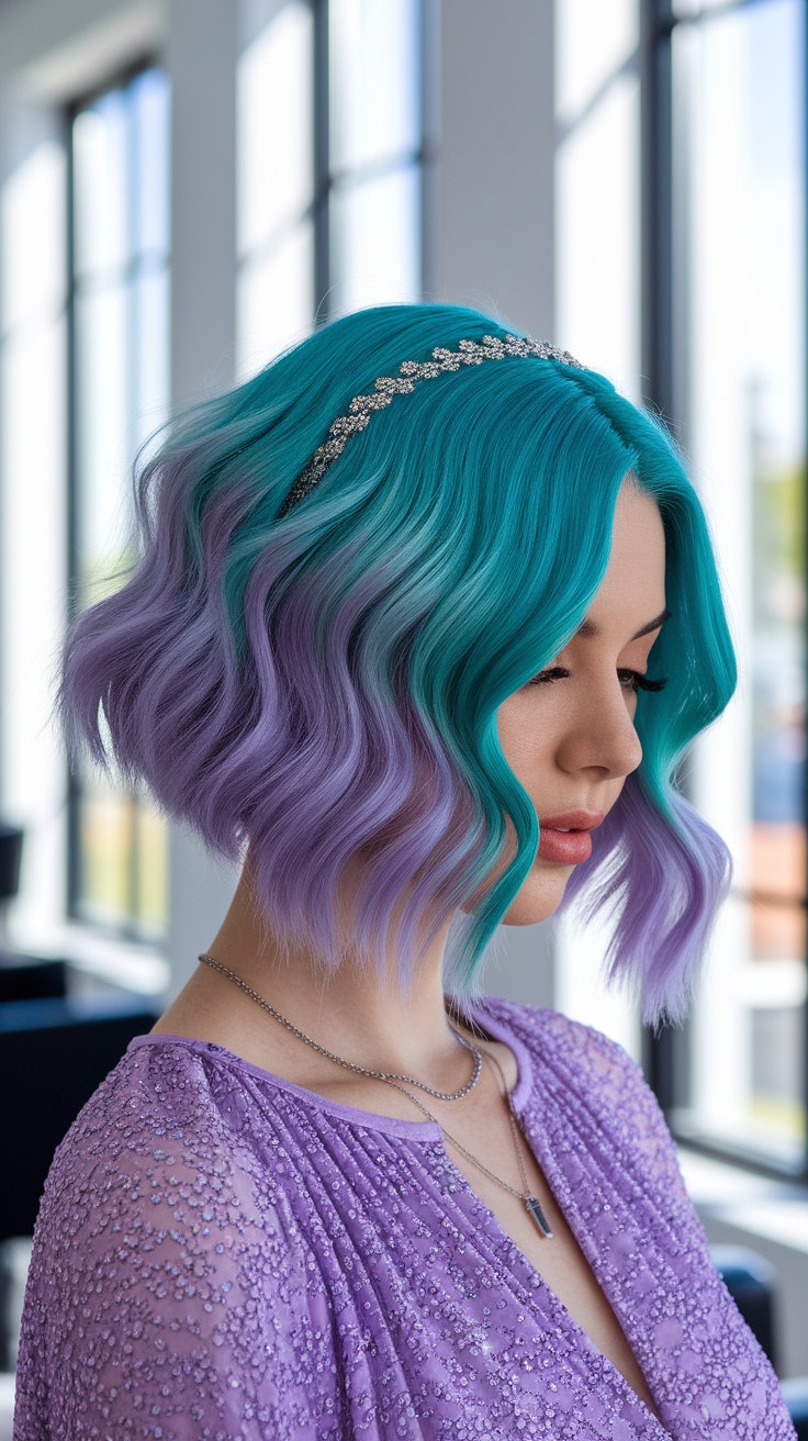 hair colors for short hair outfit idea