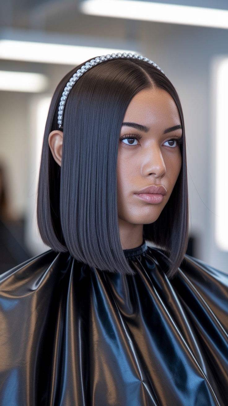 hair cuts for straight hair outfit idea