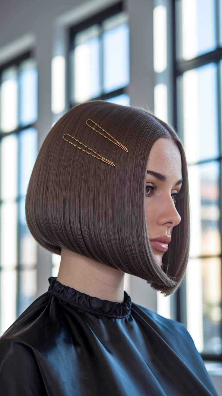 hair styles for short straight hair outfit idea