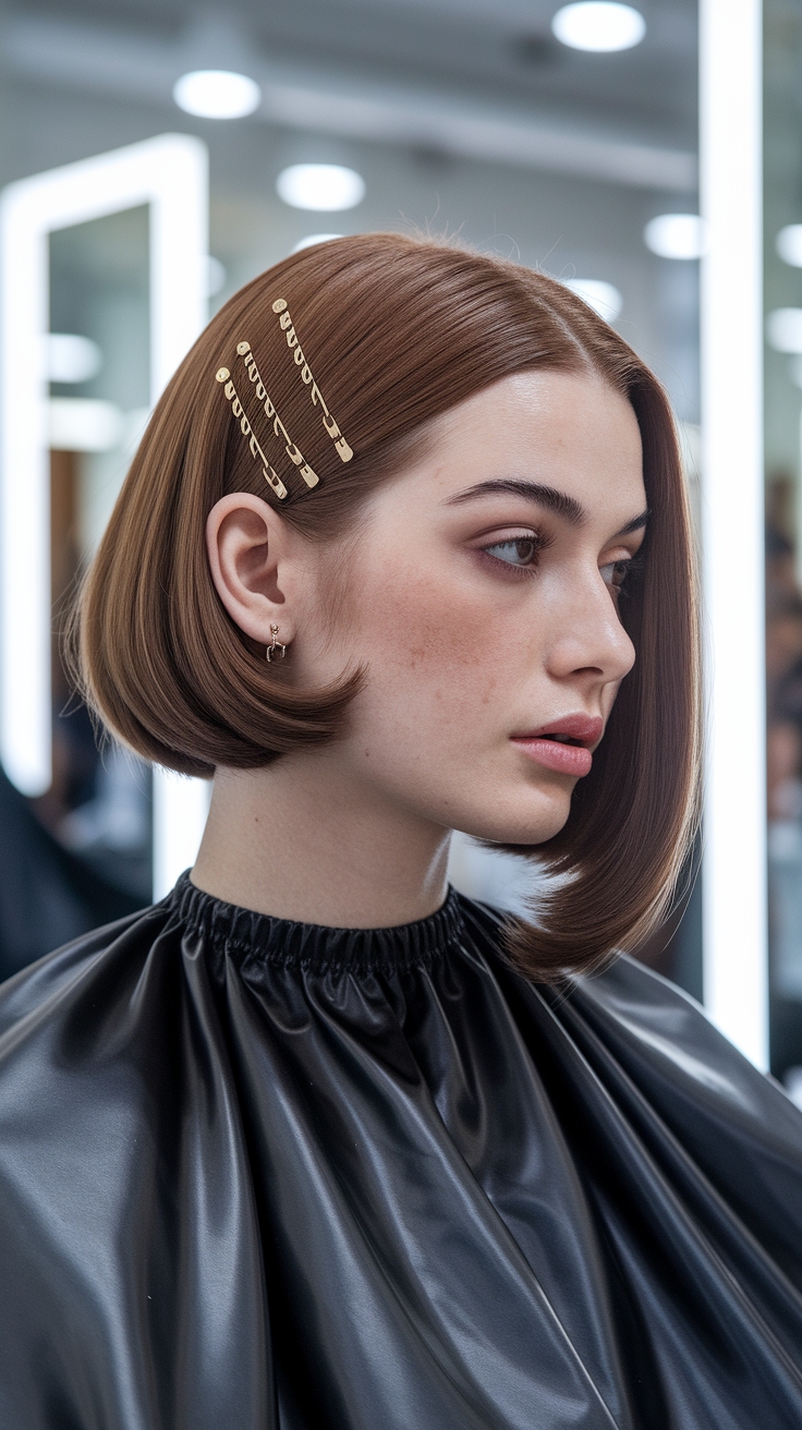 hair styles short hair women outfit idea