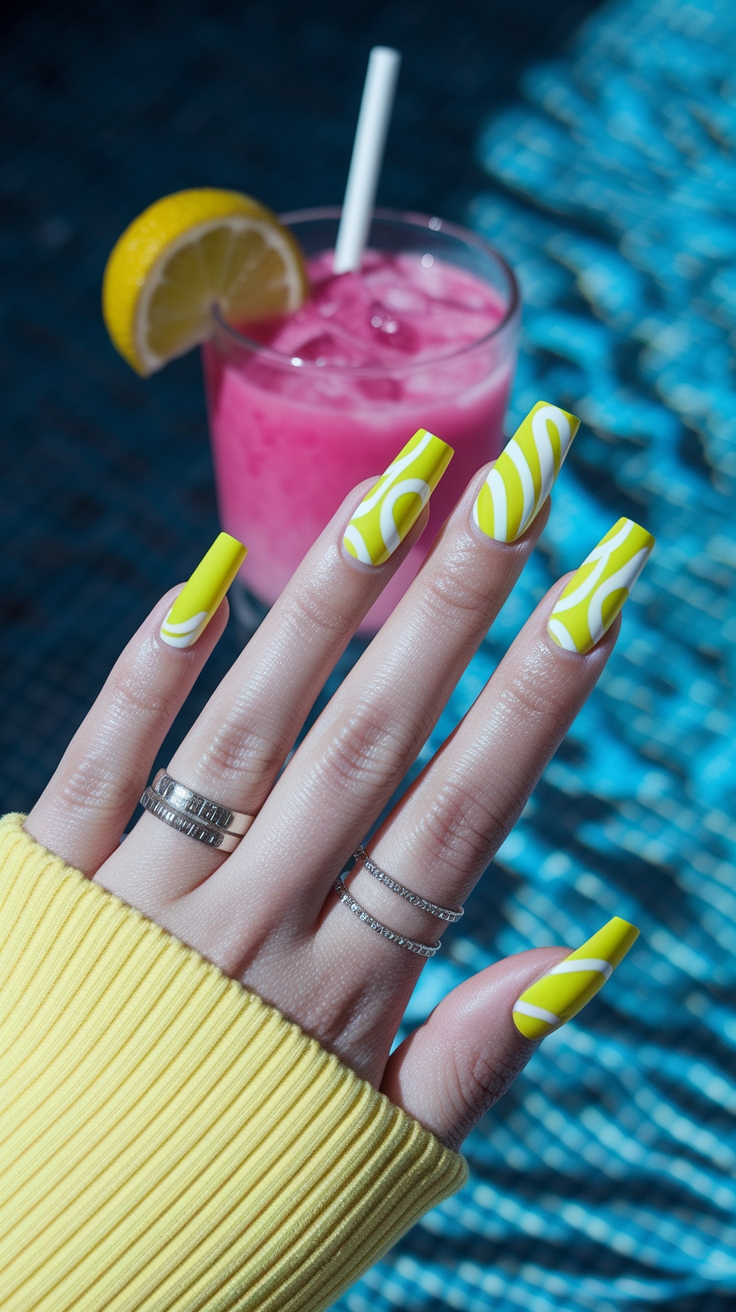 nail art ete 2020 outfit idea