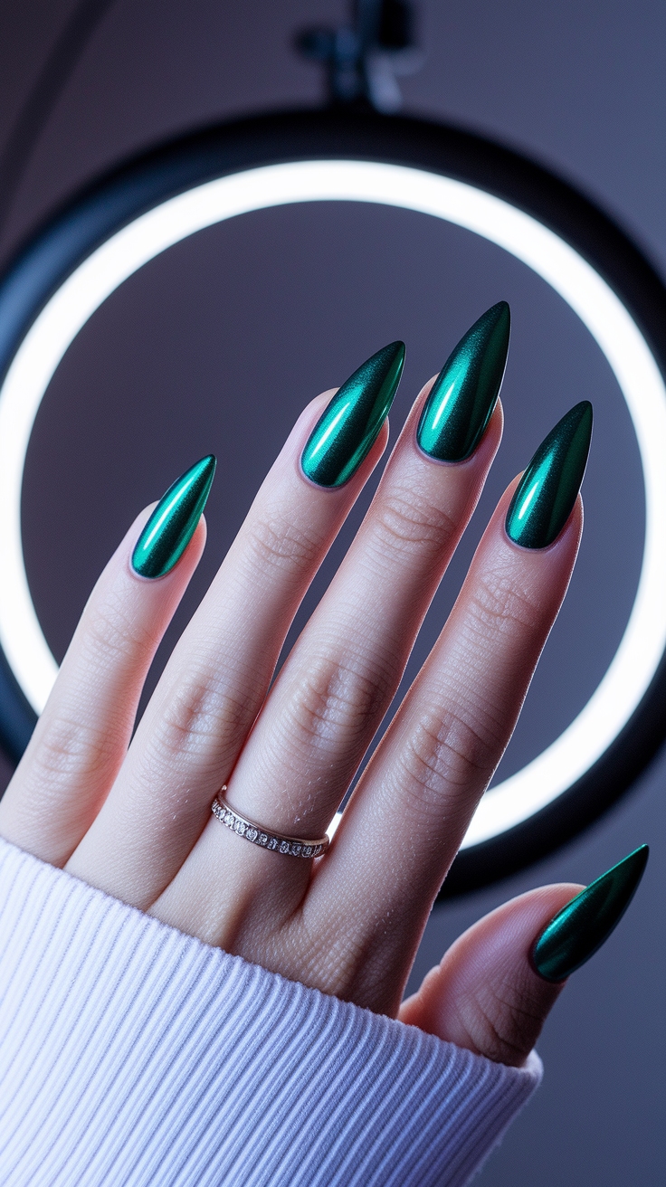 nail designs cat eye outfit idea