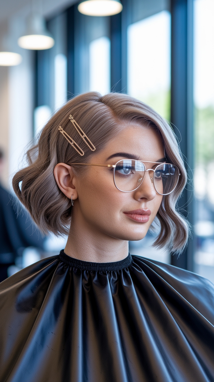 prom hair ideas for short hair outfit idea