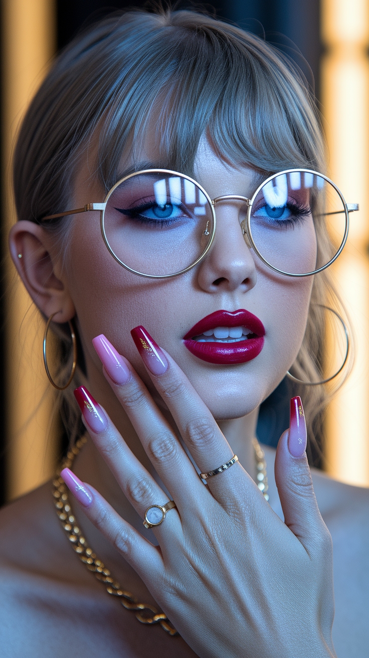 taylor swift nail ideas outfit idea