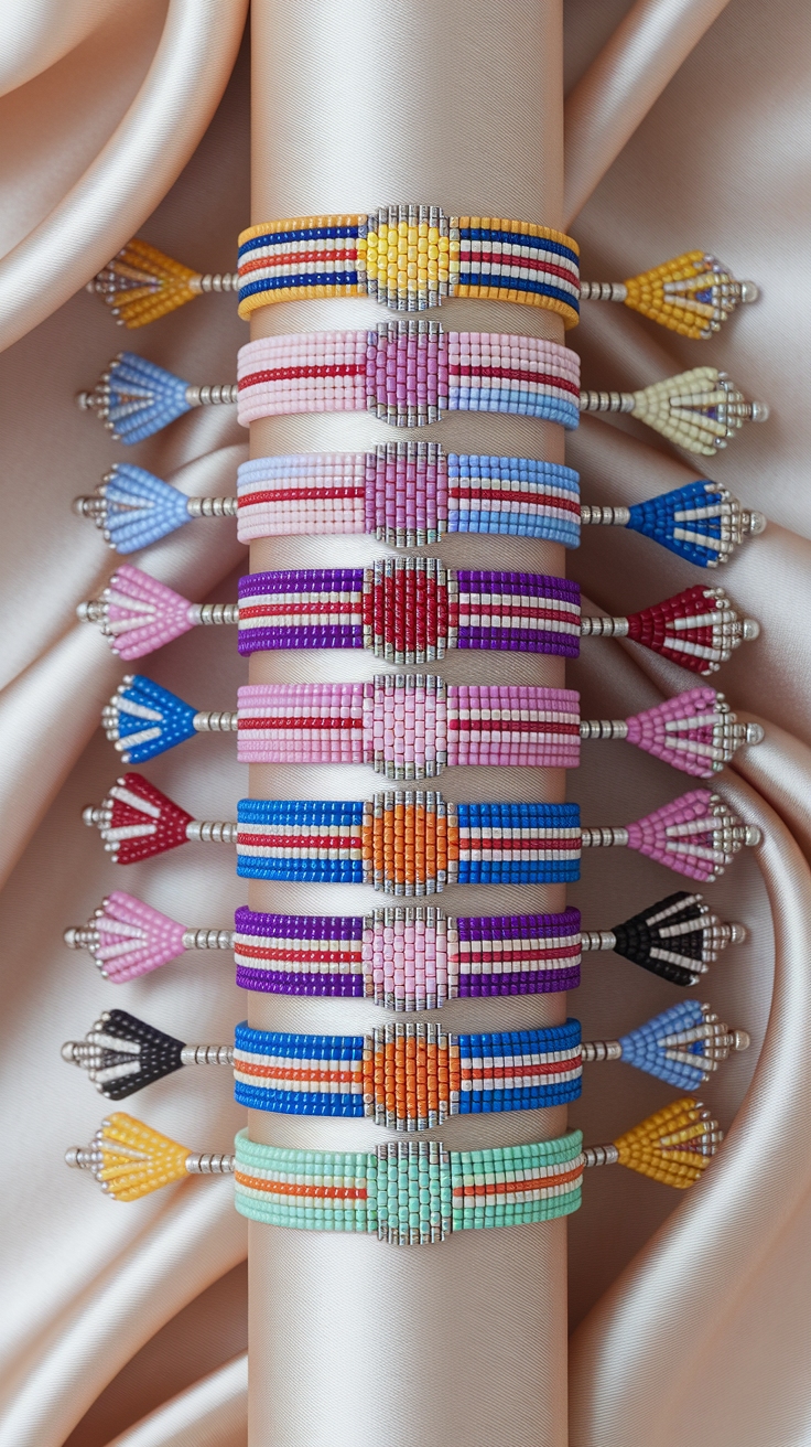 Beaded Bracelets Matching for Every Look outfit idea
