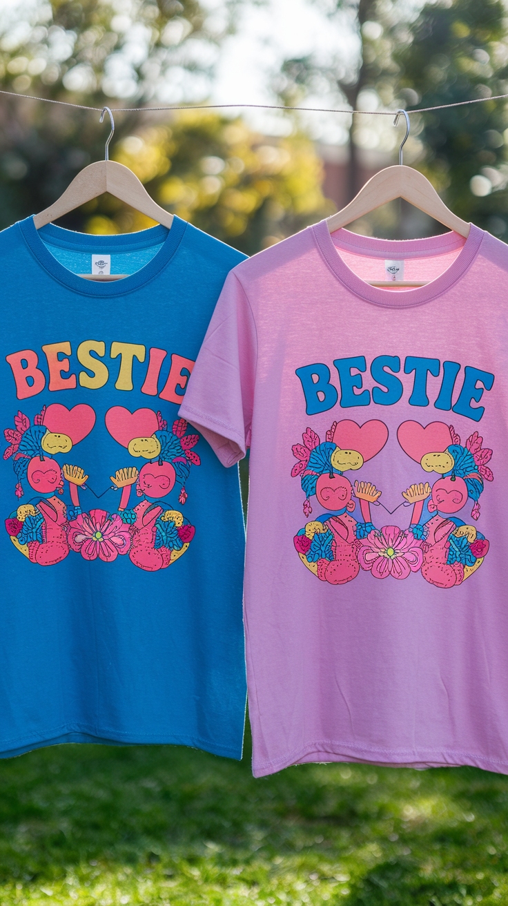 Stylish Ideas for Bestie Shirts That Stand Out outfit idea