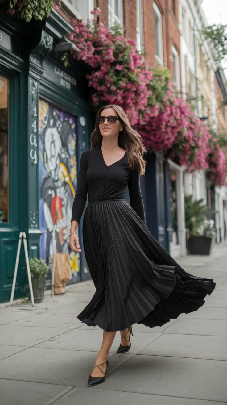 Black Skirt: A Timeless Piece for Every Wardrobe outfit idea
