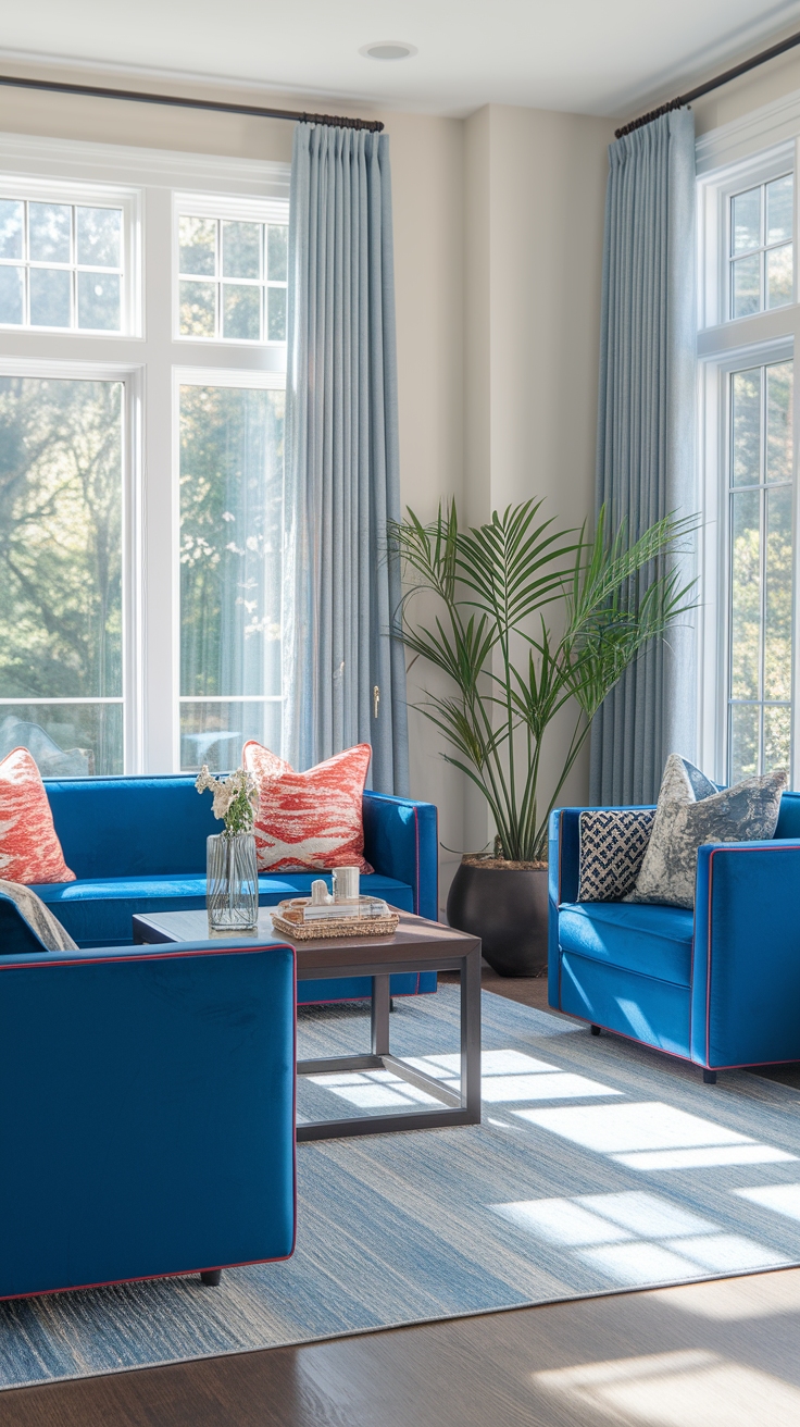 Incorporating Blue Contrast Trim into Your Wardrobe outfit idea