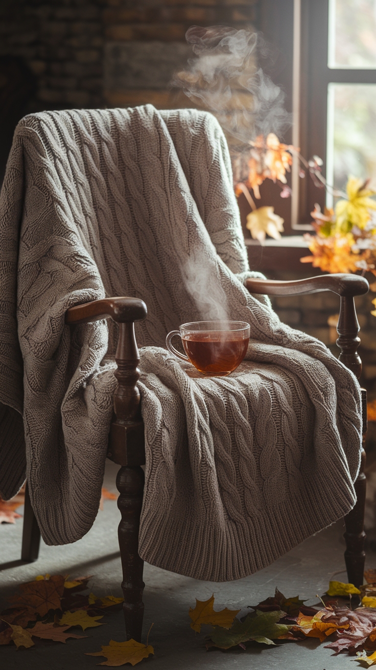 Cable Knit Jumper: Cozy Fashion for Fall and Winter outfit idea