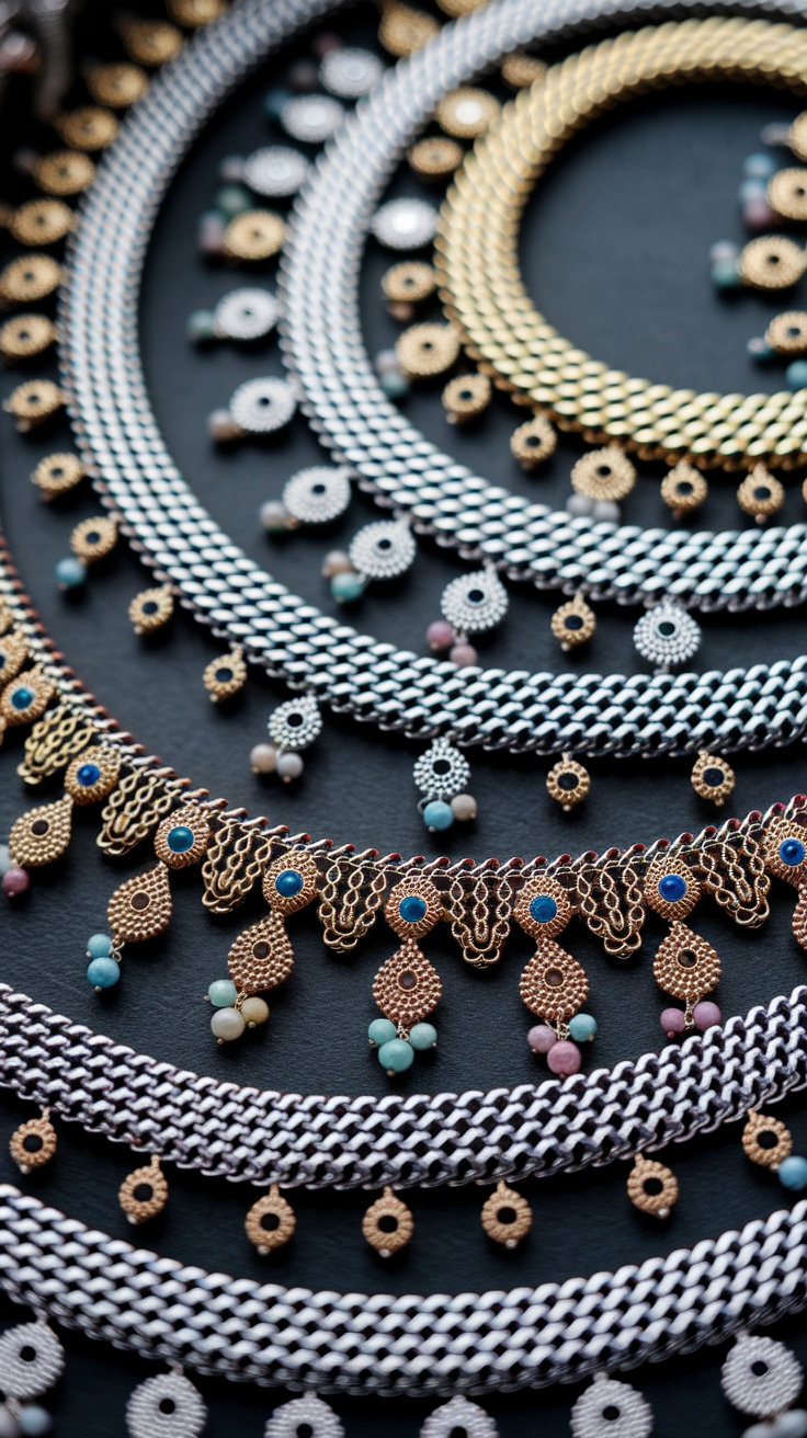 Chainmail Necklace Patterns: Crafting Unique Jewelry Designs outfit idea