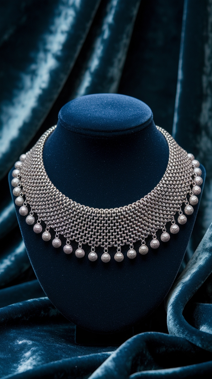Chainmail Necklace: An Edgy Twist on Classic Accessories outfit idea