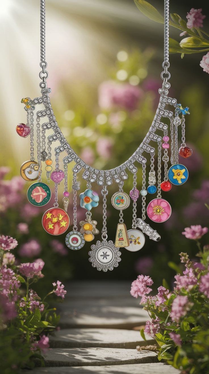 The Allure of Charms Necklace: A Fashion Statement outfit idea