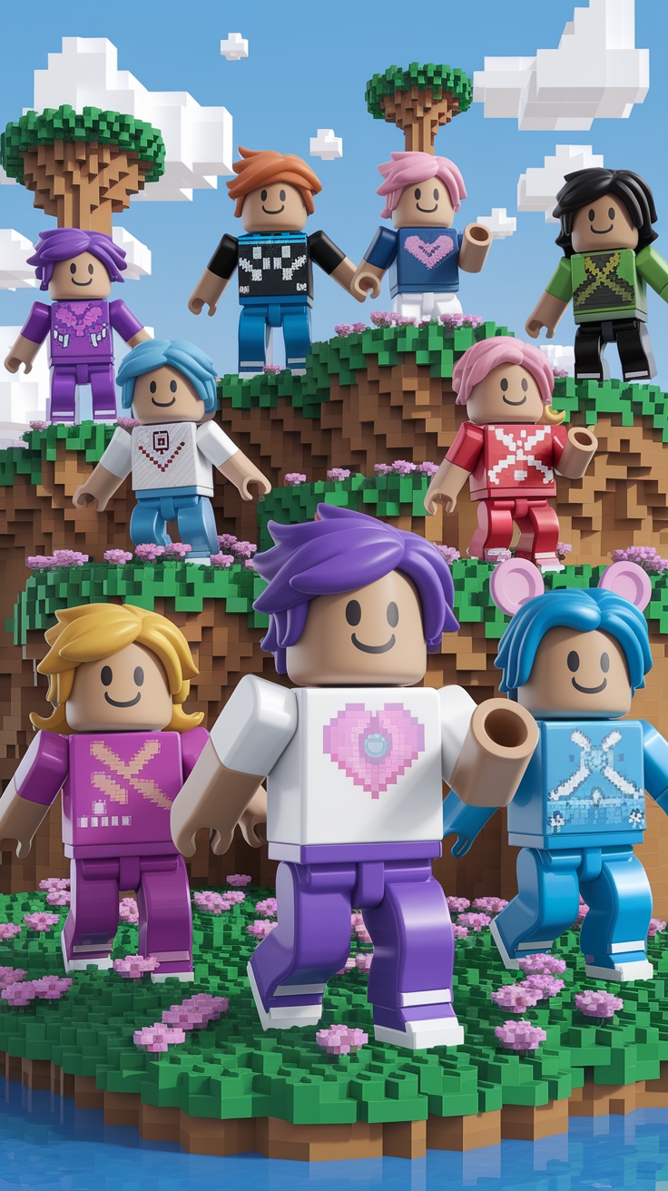 Chibi Roblox Avatar Codes for Unique Character Styles outfit idea