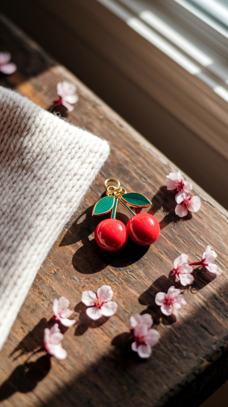 The Coach Cherry Charm: A Must-Have for Fashion Lovers outfit idea